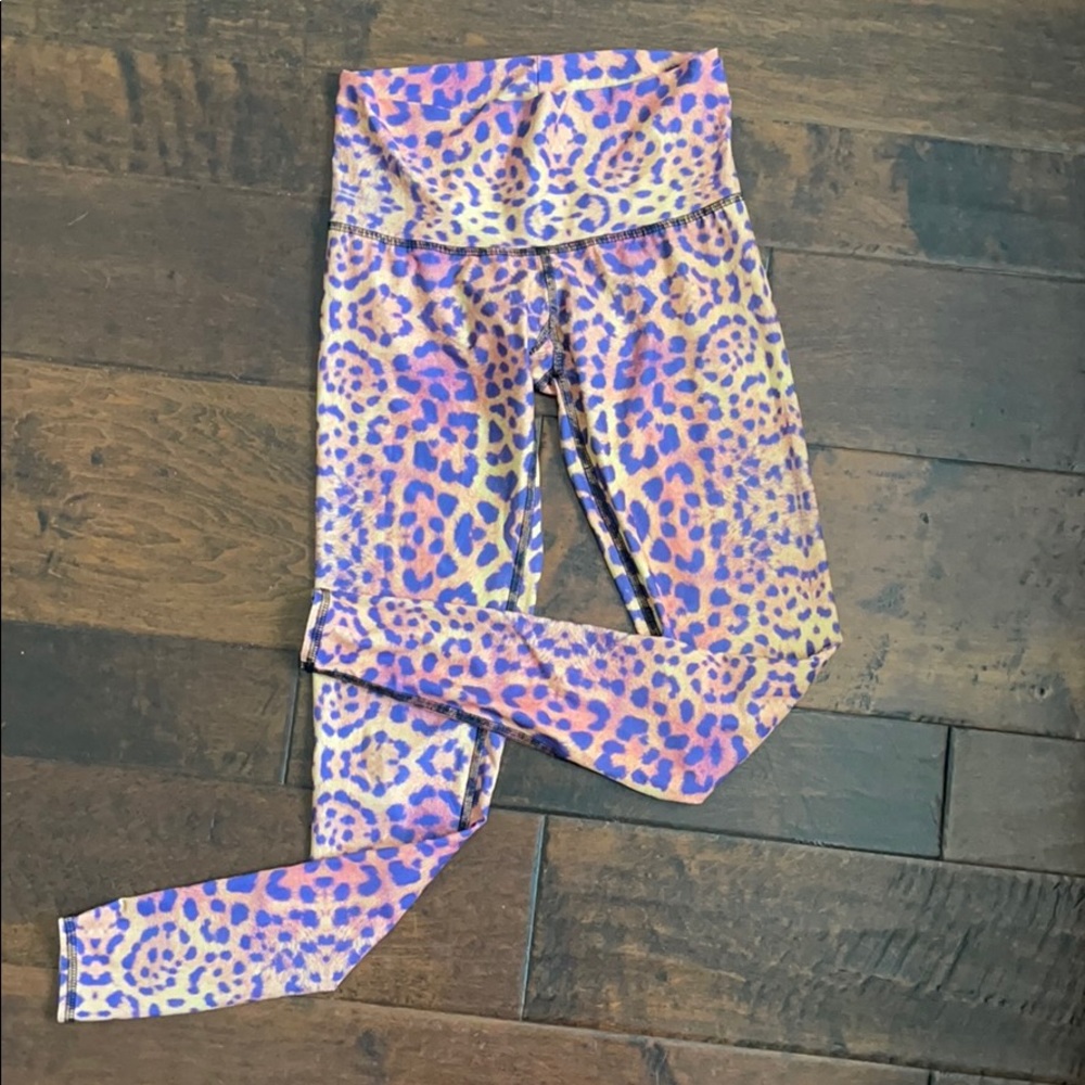 Cheetah/animal print Teeki yoga leggings